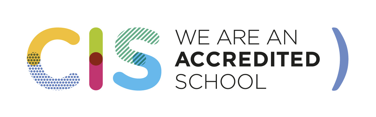 CIS WE ARE AN ACCREDITED SCHOOL logo