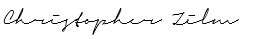 Chris Zilm signature